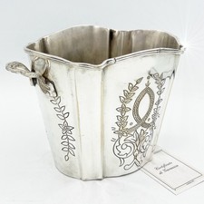 Portabottiglia in argento sheffield silver plated secchiello per Ghiaccio vino 