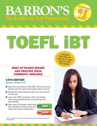 Barron toefl ibt with audio - barron's,