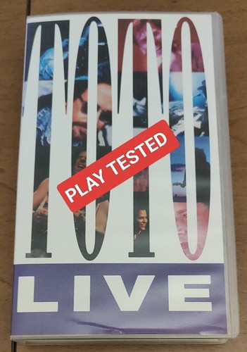 Toto live vhs pal - –,