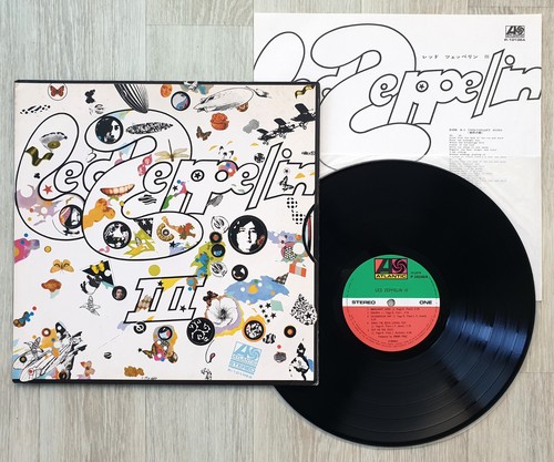 Led zeppelin iii 1976 japan - lp,