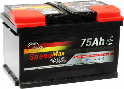 Batteria auto speed - auto, max