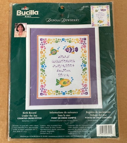 Bucilla sotto mare kit - mare,