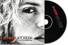 CD CARTONNE CARDLEEVE SHAKIRA/ALEJANDRO SANZ LA TORTURA 2T DE 2005 TBE