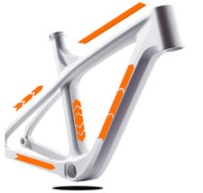 Kit adesivi telaio bici - kit,