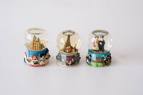 Lotto palle vetro con - palle,