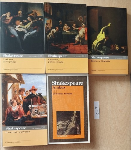 Lotto libri shakespeare - lotto,