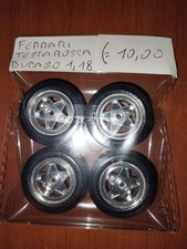 KIT RUOTE SCALA 1,18 FERRARI