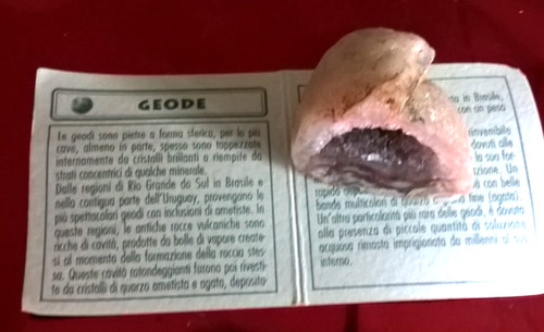 Geode quarzo ialino - quarzo,