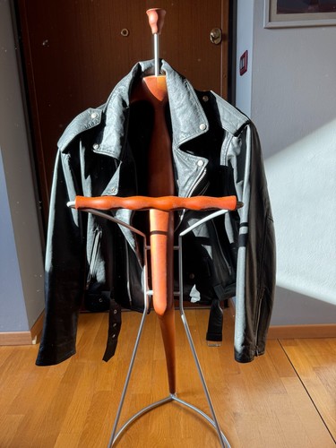 Chiodo biker pelle - da, in