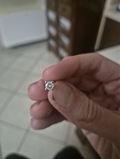 Orecchino Punto Luce Oro Con