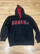 Felpa con cappuccio vintage Y2K Shady LTD Eminem giacca zip intera media 