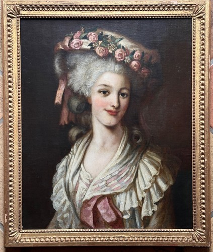 Quadro antico ritratto - quadro,