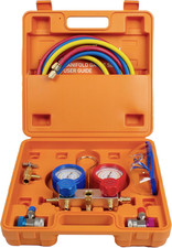 Set Manometri Condizionatori, Kit Ricarica Aria Condizionata Auto Con 1.5M Tubi 