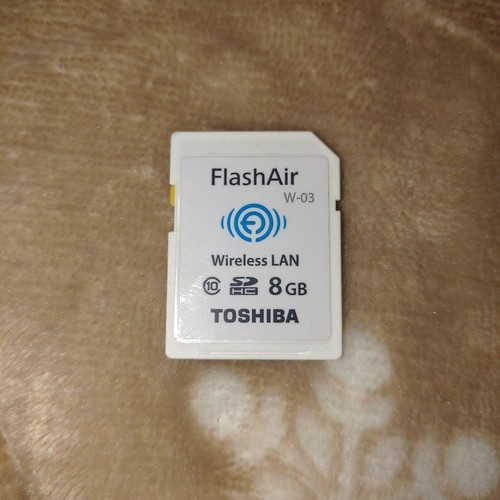 Toshiba flashair 8 - flashair, w-03