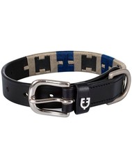 Collare in cuoio con motivo