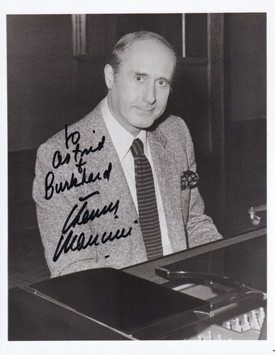 Henry mancini autografo - mancini,