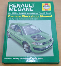 Renault Megane 2002 - 2008 Benzin Diesel Manual Haynes Reparaturanleitung H4284