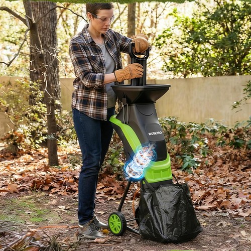 Workpro 15a trituratore - trituratore, foglie