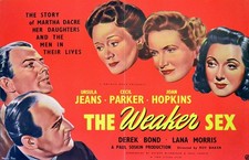 WEAKER SEX 1948 Ursula Jeans, Cecil Parker, Joan Hopkins TRADE ADVERT