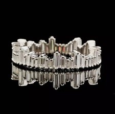 Fede Nuziale Moissanite Taglio