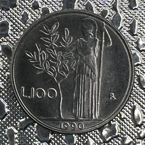 1990 italy 100 lire coin - 1990,