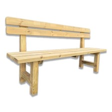 Panchina in legno da giardino