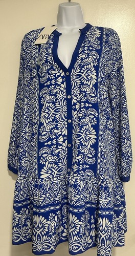 Zara blu paisley - zara,