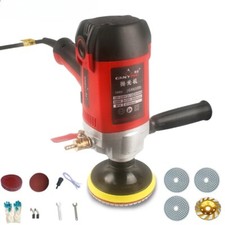 Levigatrice elettrica iniezione acqua mulino acqua velocità variabile 900W lucidatrice marmo