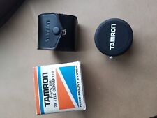 Moltiplicatore Di Focale Per Pentax K + Kit Per Pulizia Obbiettivo E Filo Tappo