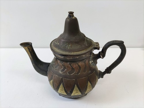 Antica teiera araba rame - araba, in