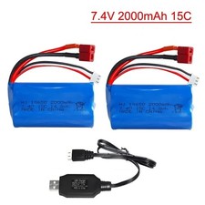2Pcs 2S Batteria Li-ion