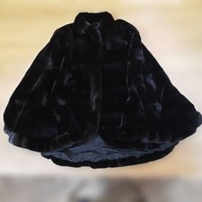 Poncho qualità SAGA VISONE