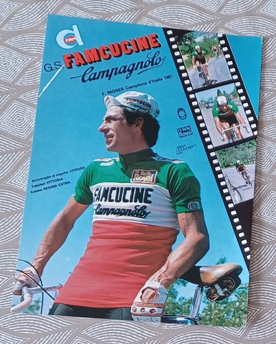 Cyclisme grande carte moser - f.,