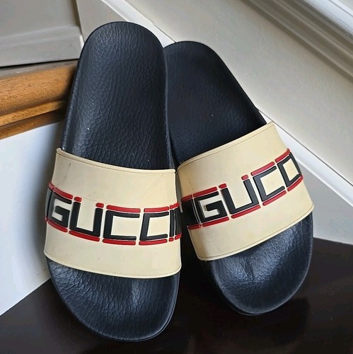Gucci italy pursuit slides - gucci,