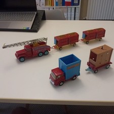 Corgi Toys Chipperfield Circus, lot of models