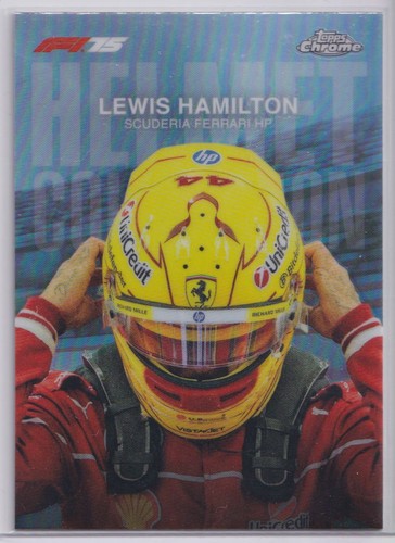 2025 topps chrome helmet - chrome,