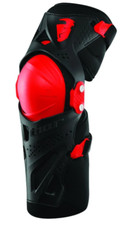 Coppia Ginocchiere Moto cross Enduro Bambino Thor Force XP Kneeguard Nero rosso