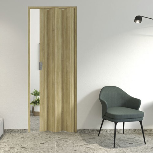 Porta soffietto rovere pvc - porta,