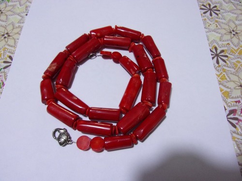 Collana corallo rosso - collana,
