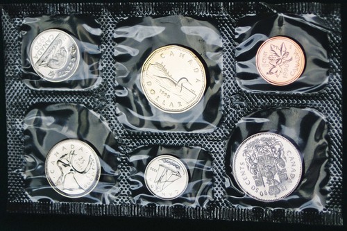 1990 canada prooflike set - set,