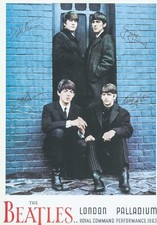 THE BEATLES LONDON PALLADIUM 1963 Performance Poster Replica 30x21cm Photo Print