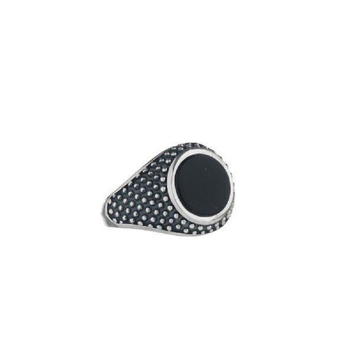 Anello putinato pietra onice