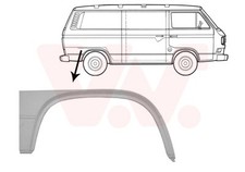 Parete laterale posteriore destra Van Wezel per VW Transporter T3