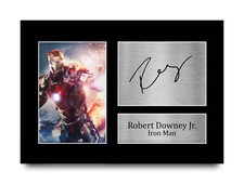 Autografo Robert Downey Jr