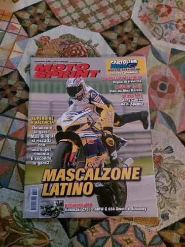 Rivista motosprint 16 del - rivista,
