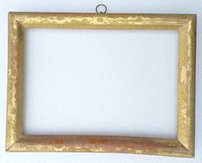 Antica cornice in legno in oro