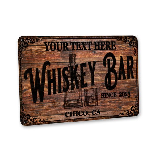 Insegna whisky bar - insegna,