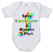 body tutina neonato stampa