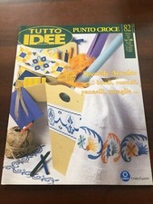 Tutte le idee lavori special Punto croce n.82 2000 bordi cuscini tovaglie