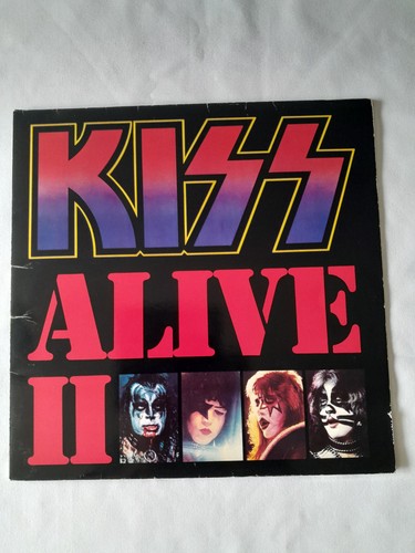 Kiss alive double vinyl lp - ii,